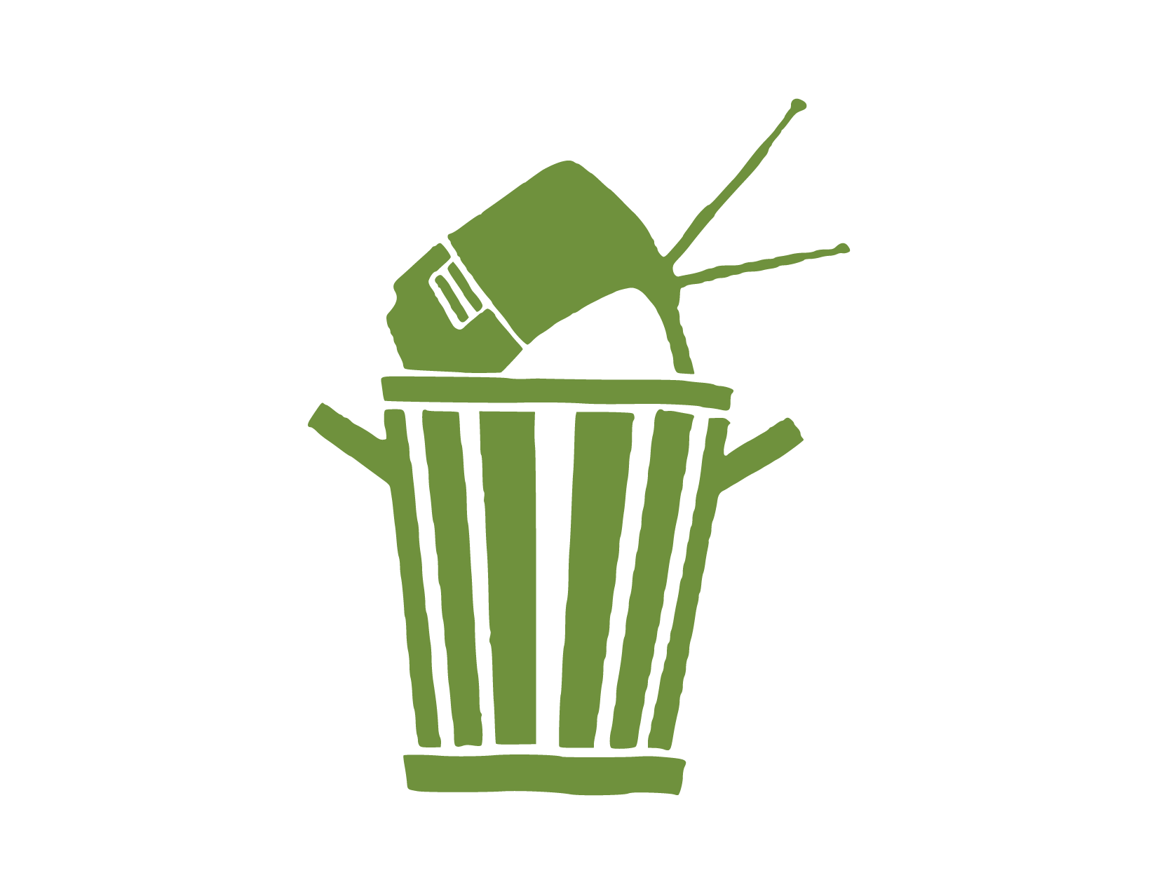 Bulky item collection button