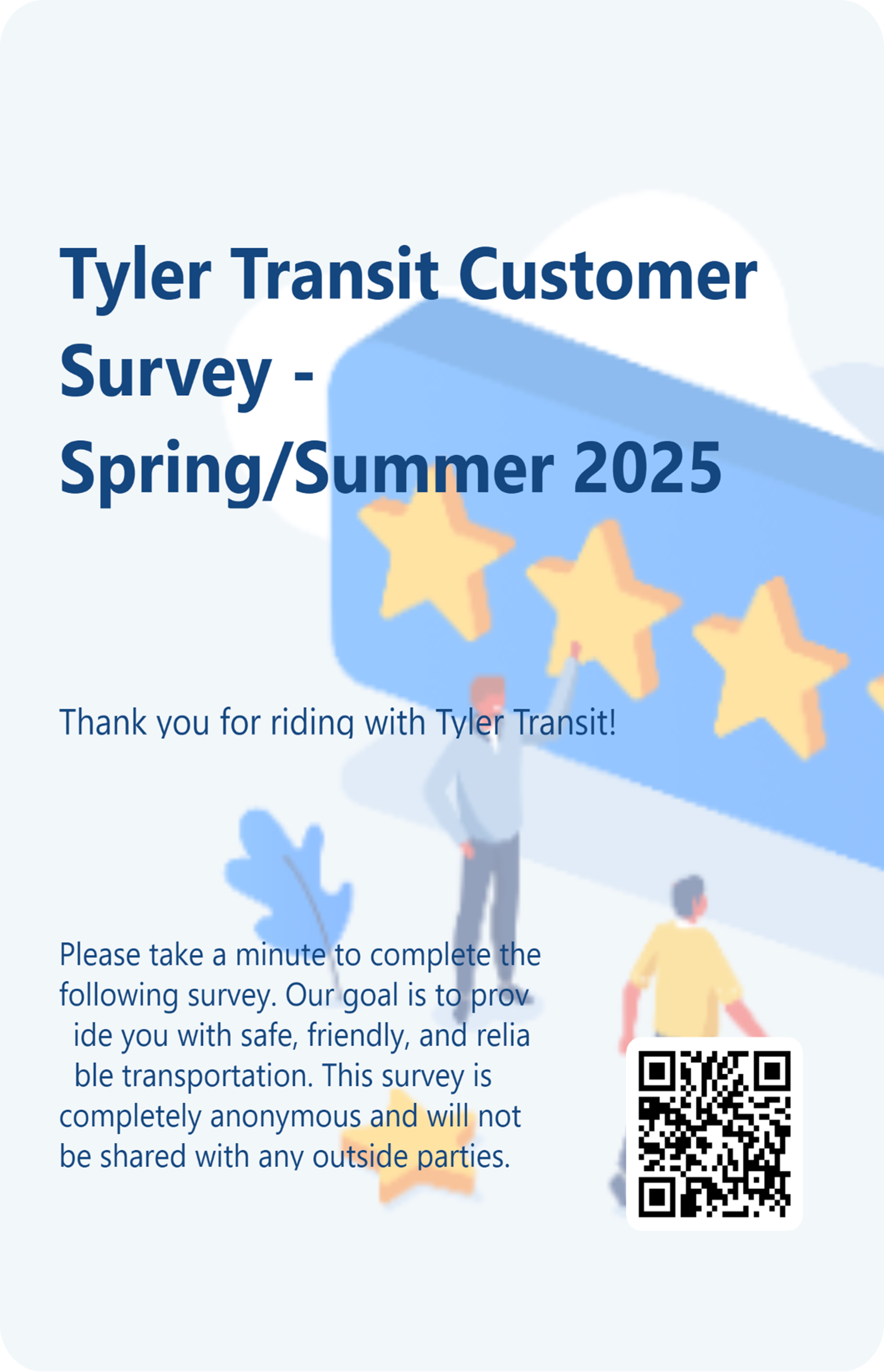 2025 Spring Summer Customer Survey