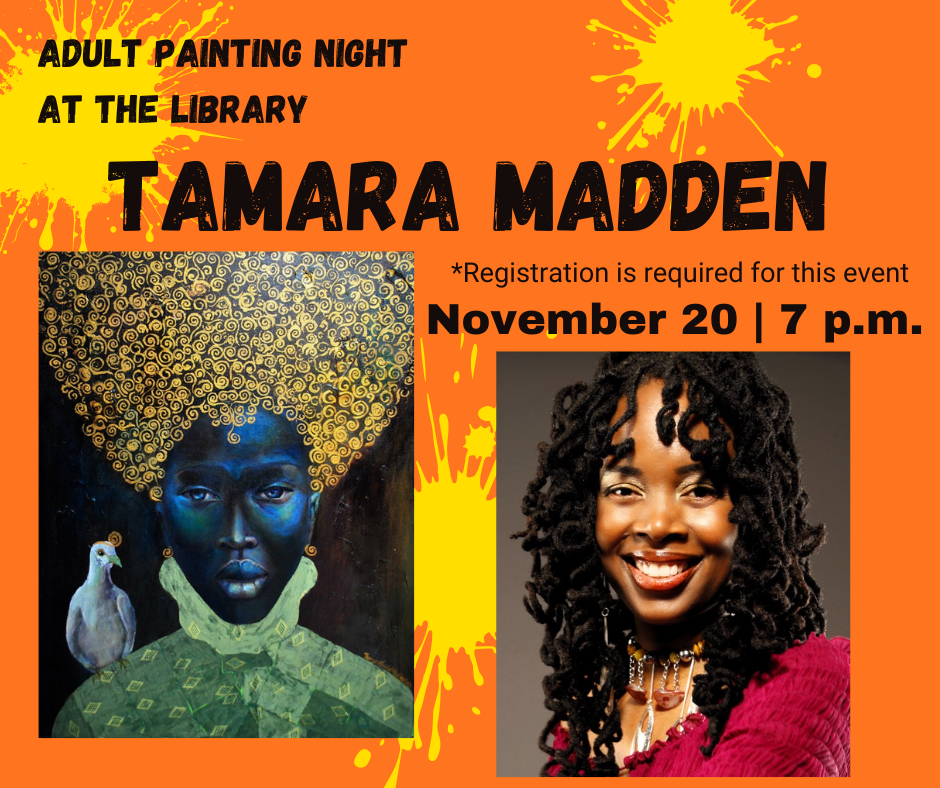 Adult Painting Night FB announce July 2025_Tamara Madden