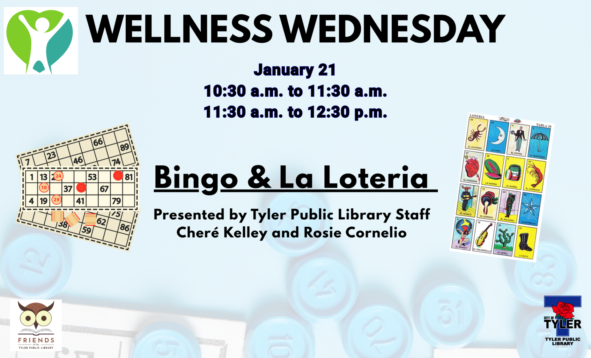 Adult Programming Bingo LaLot