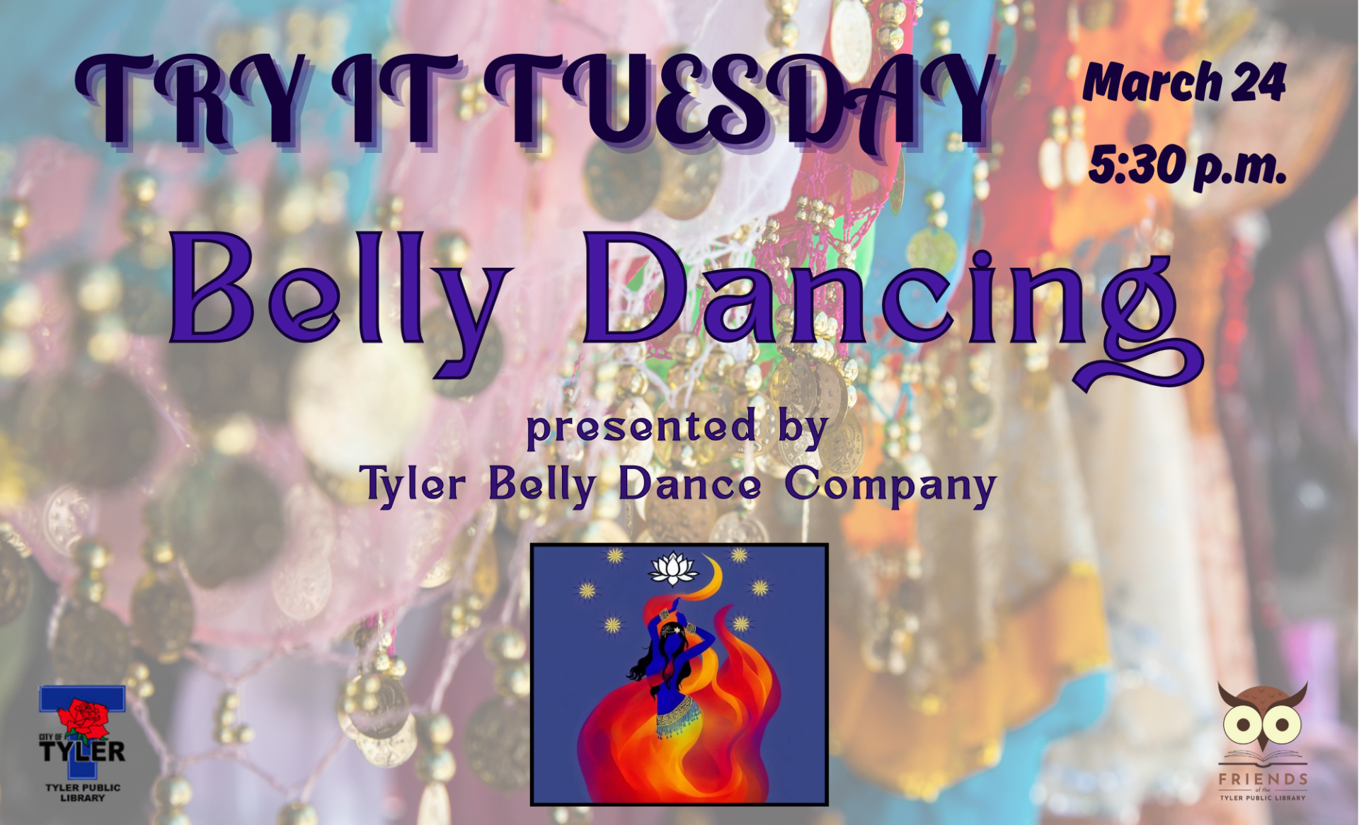 Adult programming Try It Tuesday Belly Dancing