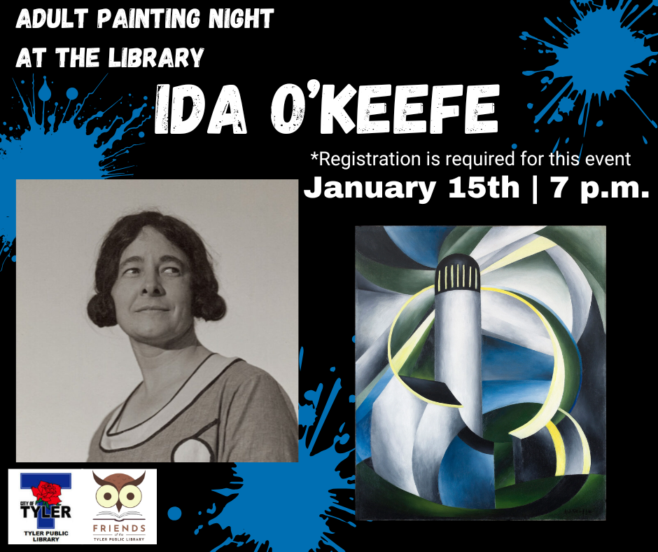 Adult Painting Night FB announce Jan 2026 _Ida O'Keefe