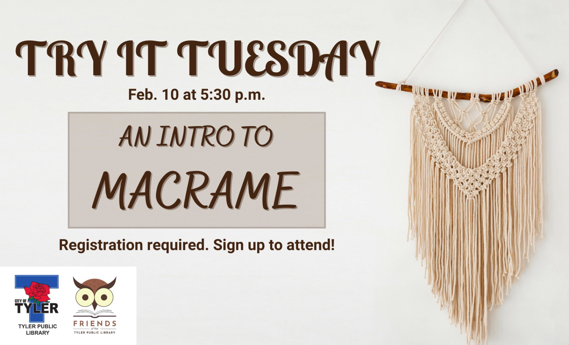 Try Tuesday_Macrame