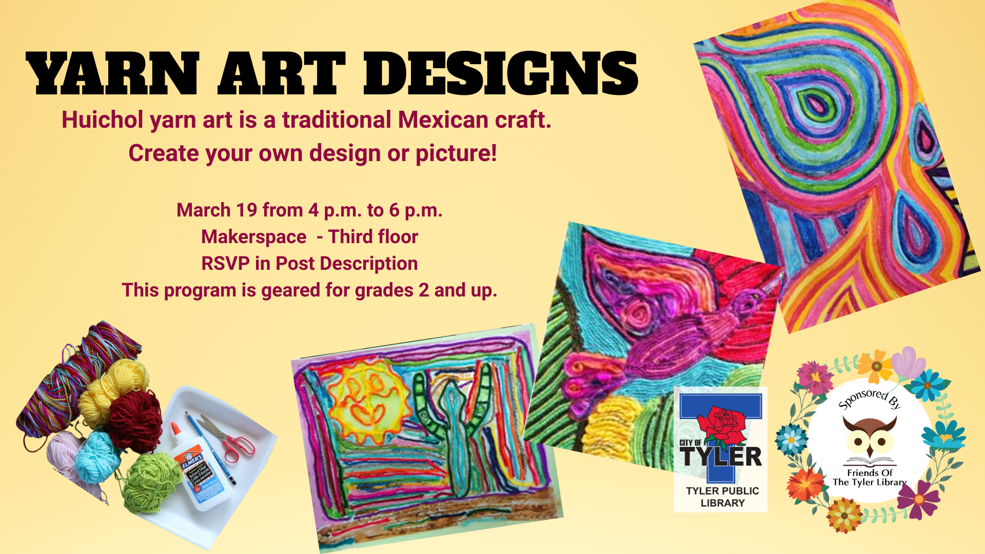 Facebook Post - Art 4 Fun March 2026