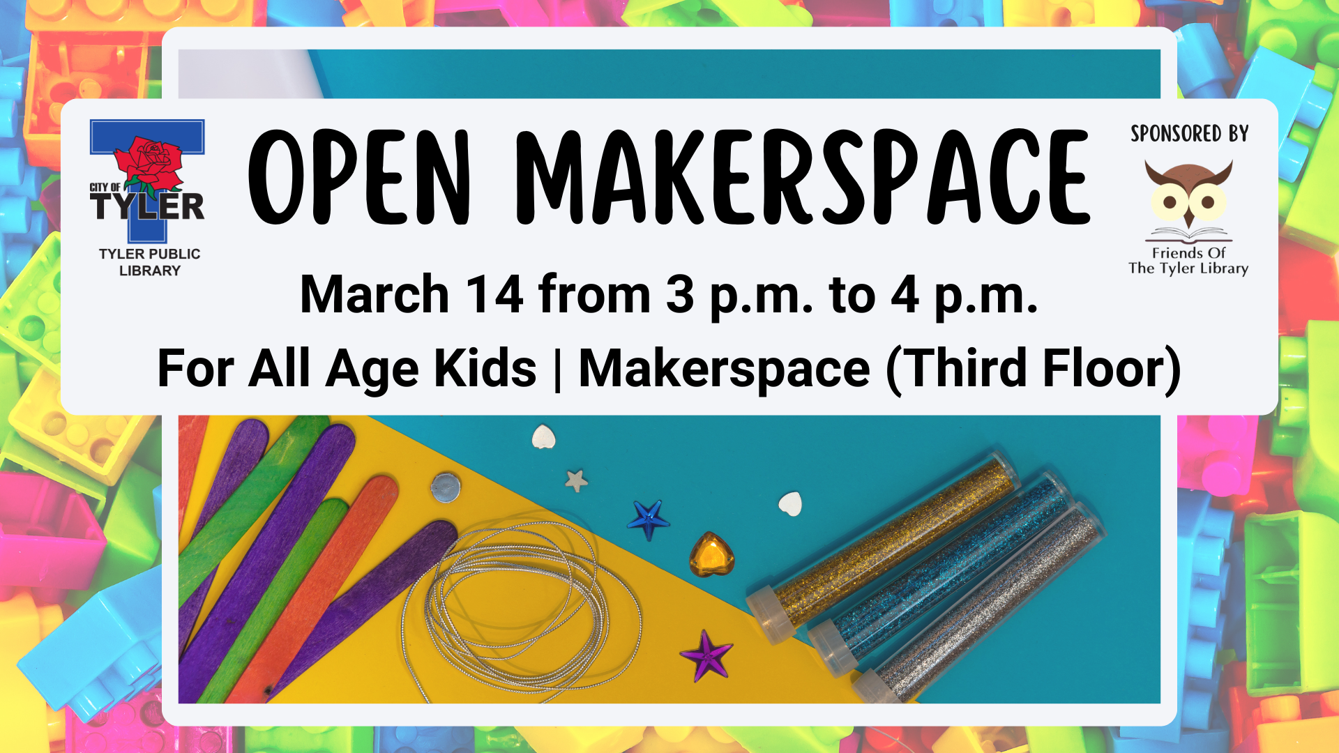 Facebook Post - Mar26 Open Maker
