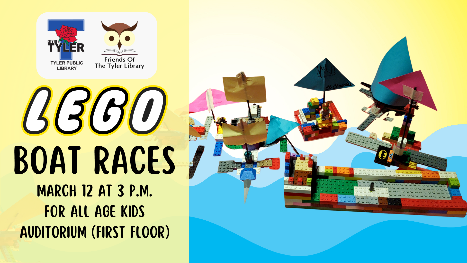 Facebook Post - March 2026 Lego Boat Races