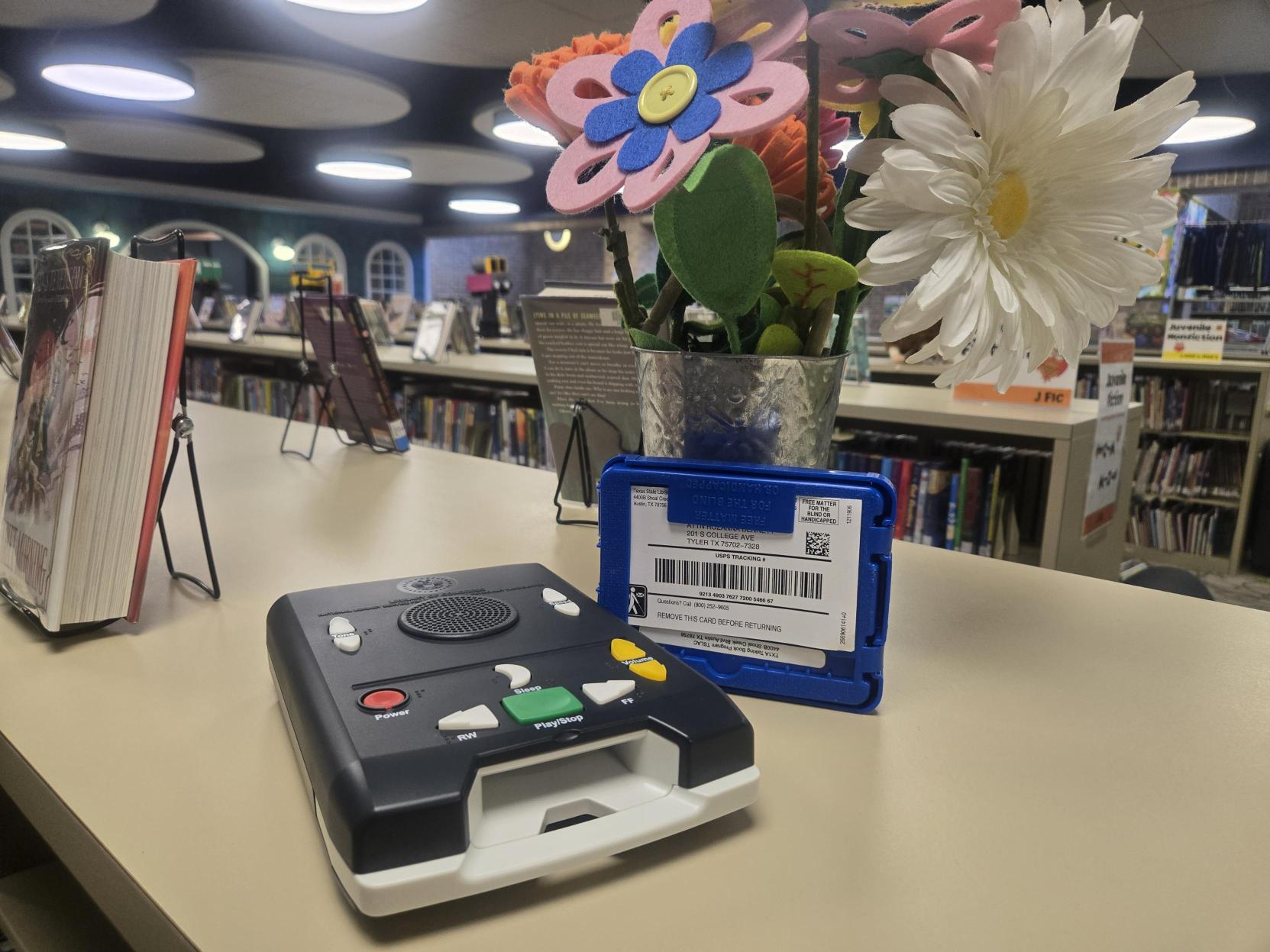 Tyler Public Library becomes Talking Book Demonstration site