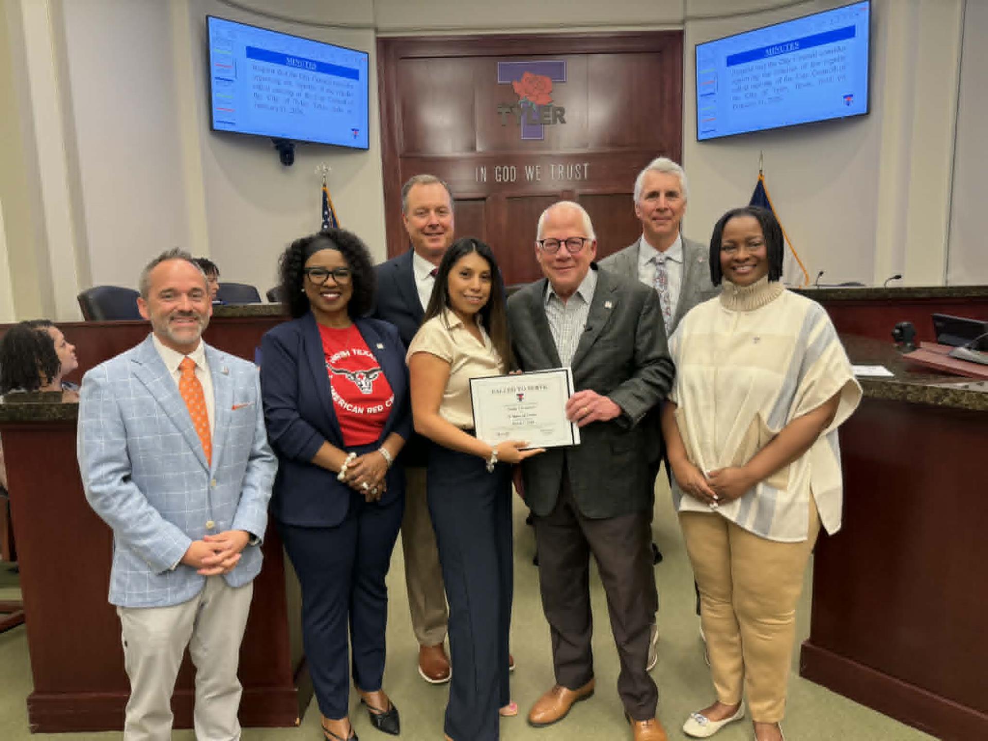 City of Tyler employees recognized for years of service