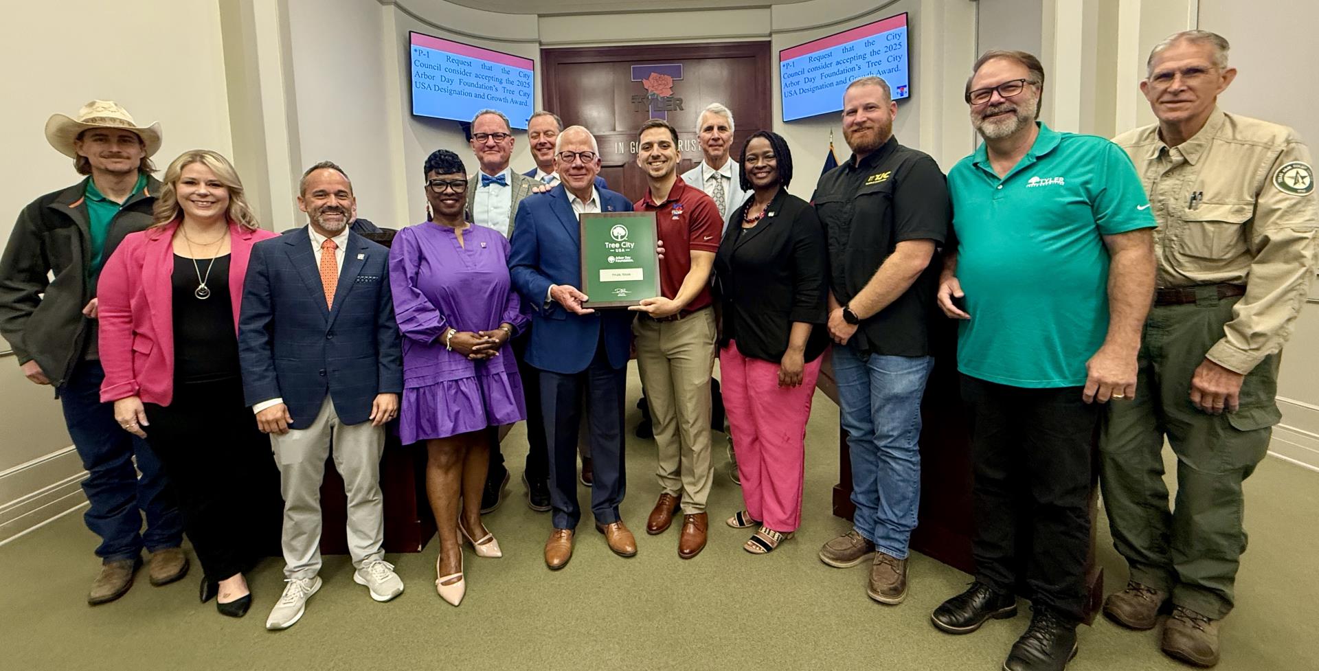 Tyler recognized as Tree City USA for 17th consecutive year